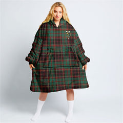 Buchan Ancient Tartan Hoodie Blanket