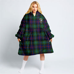 Calder (Calder-Campbell) Tartan Hoodie Blanket