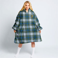 Campbell Dress Ancient Tartan Hoodie Blanket