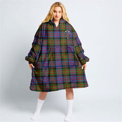 Carnegie Ancient Tartan Hoodie Blanket