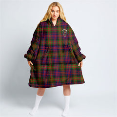 Carnegie Modern Tartan Hoodie Blanket