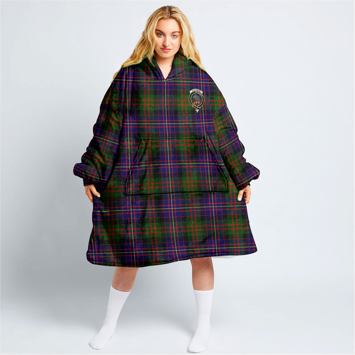 Chalmers Tartan Hoodie Blanket