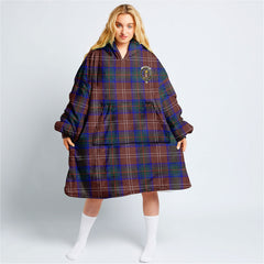 Chisholm Hunting Modern Tartan Hoodie Blanket