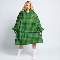 Currie or Curry Tartan Hoodie Blanket