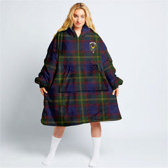 Durie Tartan Hoodie Blanket