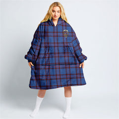 Elliot Modern Tartan Hoodie Blanket