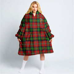 Fullerton Tartan Hoodie Blanket