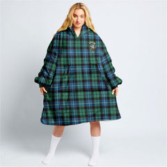 Galbraith Ancient Tartan Hoodie Blanket