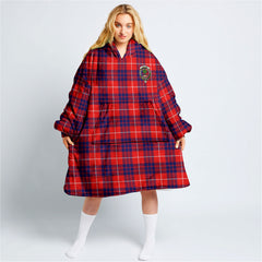 Hamilton Modern Tartan Hoodie Blanket