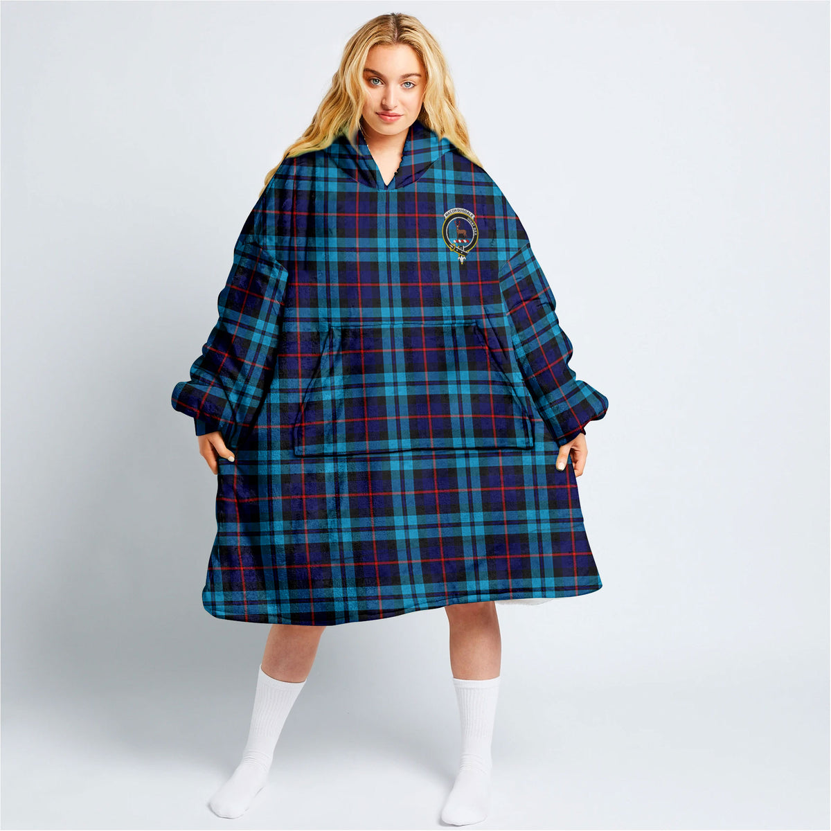 MacCorquodale Tartan Hoodie Blanket