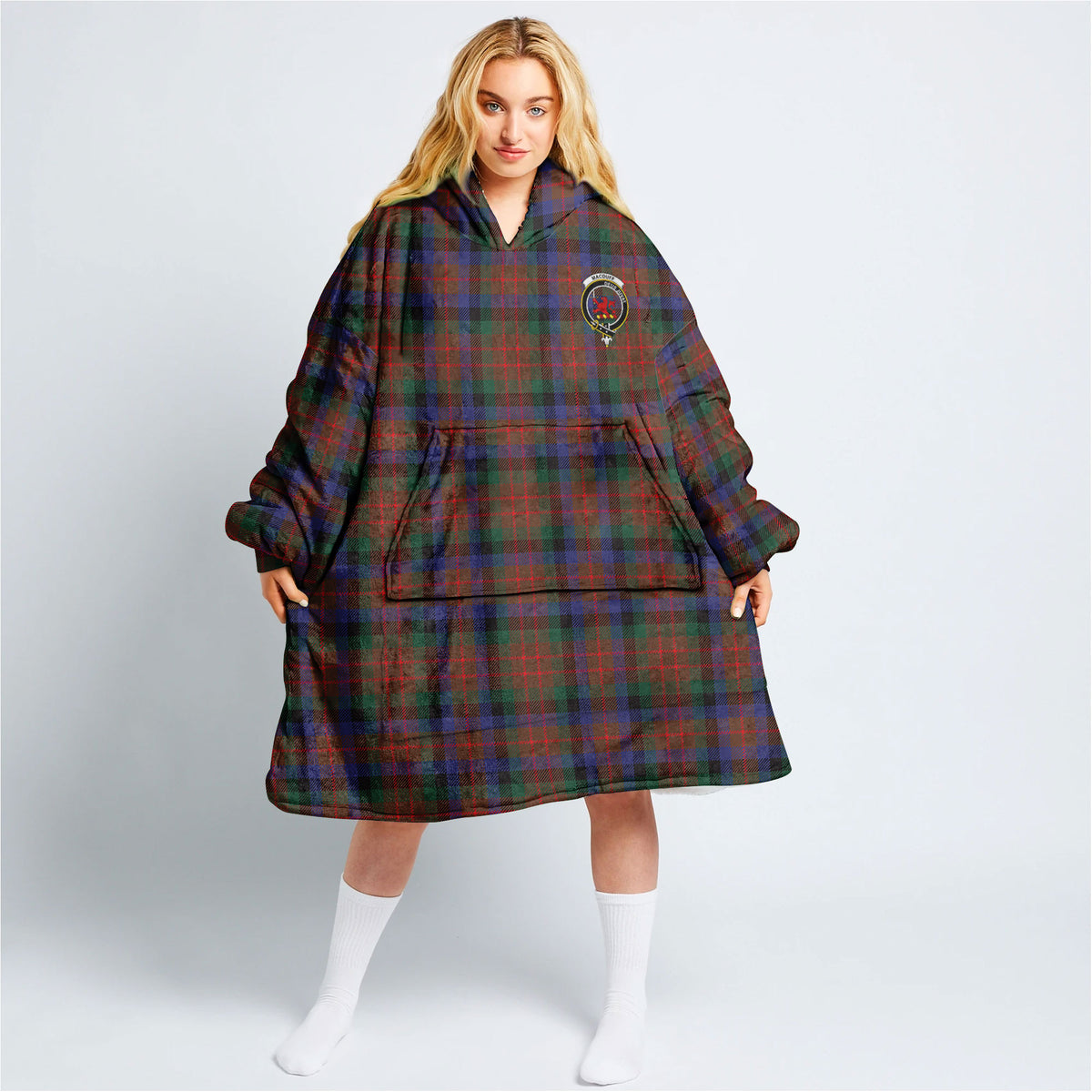 MacDuff Hunting Modern Tartan Hoodie Blanket