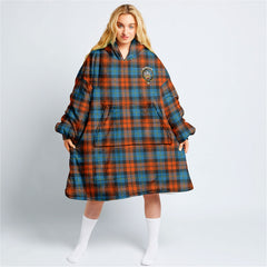 MacLaren Ancient Tartan Hoodie Blanket