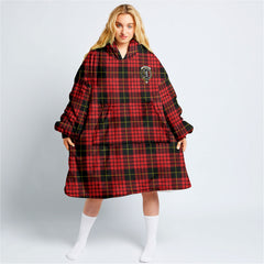 MacQueen Modern Tartan Hoodie Blanket