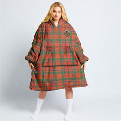 Munro Ancient Tartan Hoodie Blanket