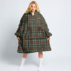 Thomson Hunting Modern Tartan Hoodie Blanket