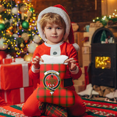 Darroch (Gourock) Tartan Crest Christmas Stocking