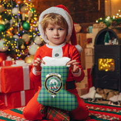 Kennedy Ancient Tartan Crest Christmas Stocking