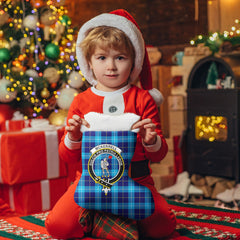 McKerrell Tartan Crest Christmas Stocking