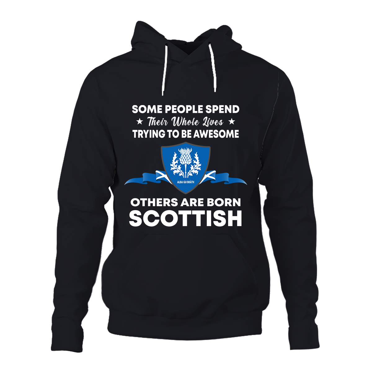 Scottish 2D Unisex Hoodie - Awesome Scottish Style