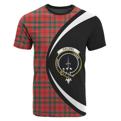 Dalziel Modern Tartan Crest T-shirt - Circle Style