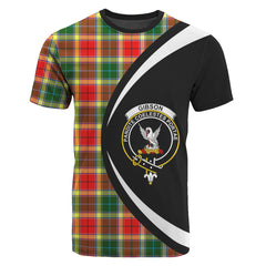 Gibson Tartan Crest T-shirt - Circle Style