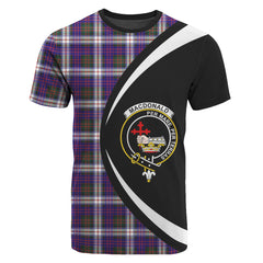 MacDonald Dress Modern Tartan Crest T-shirt - Circle Style