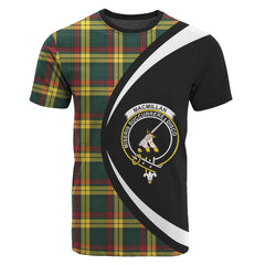 MacMillan Old Modern Tartan Crest T-shirt - Circle Style