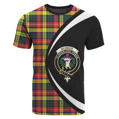 McIndoe Tartan Crest T-shirt - Circle Style