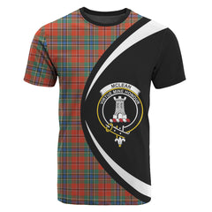 McLean of Duart Ancient Tartan Crest T-shirt - Circle Style