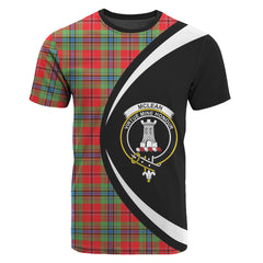 McLean of Duart Modern Tartan Crest T-shirt - Circle Style