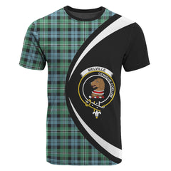 Melville Tartan Crest T-shirt - Circle Style