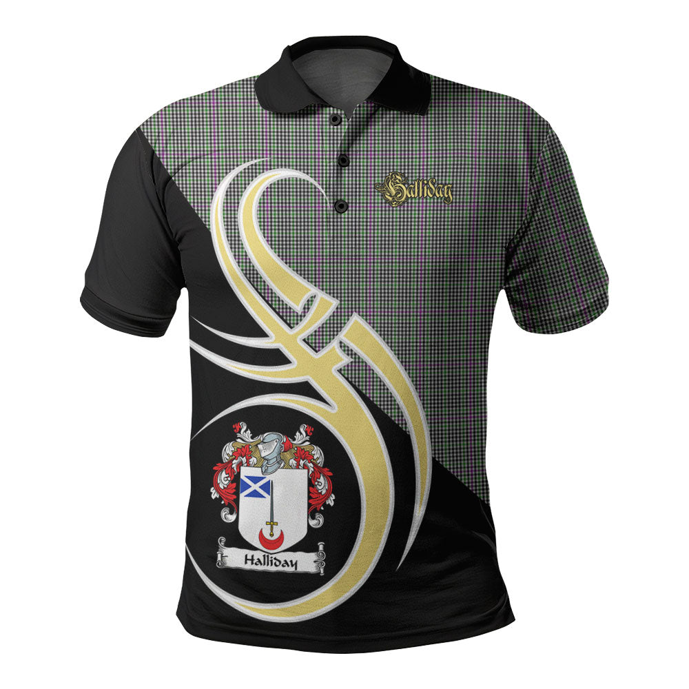 Halliday Tartan Polo Shirt - Believe In Me Style