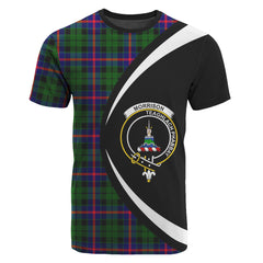 Morrison Modern Tartan Crest T-shirt - Circle Style