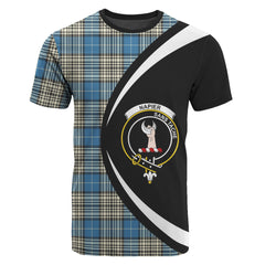 Napier Ancient Tartan Crest T-shirt - Circle Style