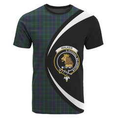 Walker Hunting Tartan Crest T-shirt - Circle Style