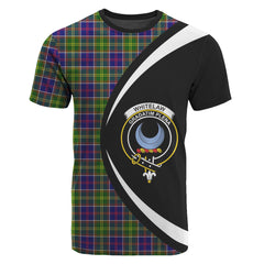 Whitelaw Tartan Crest T-shirt - Circle Style