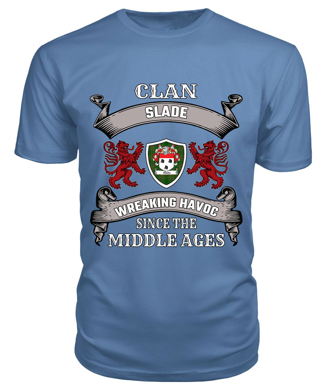 Slade Family Tartan - 2D T-shirt