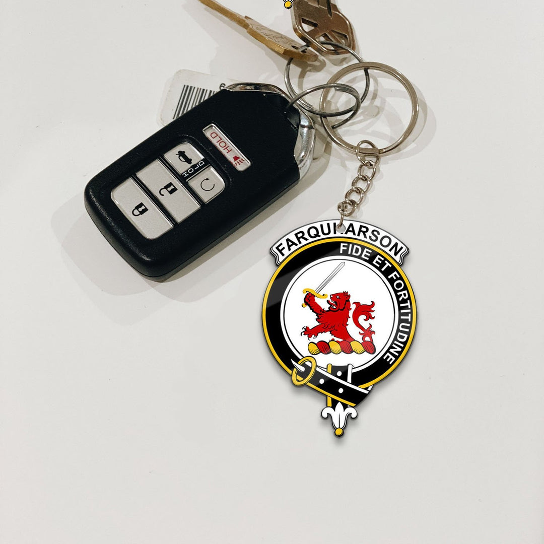 Farquharson Crest Keychain