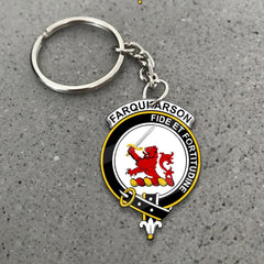 Farquharson Crest Keychain