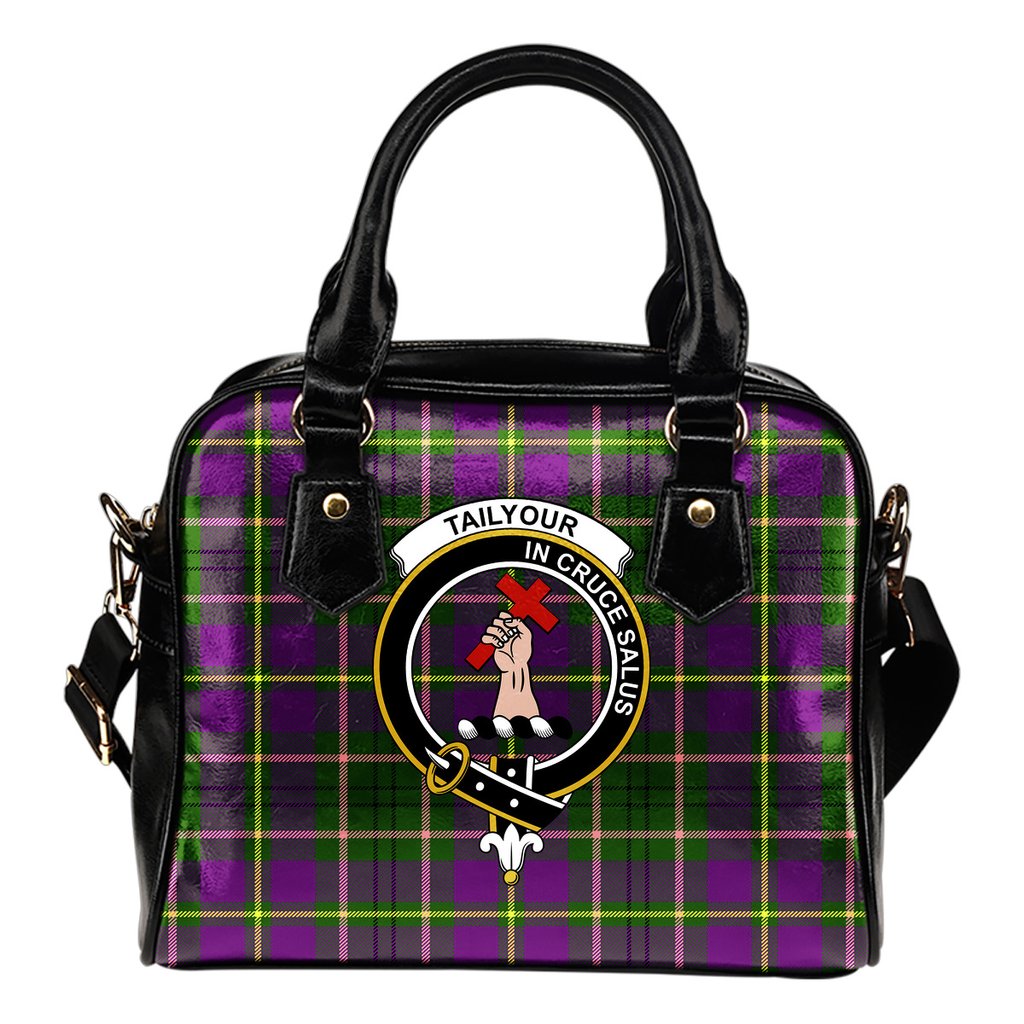 Taylor (Tailyour) Tartan Crest Shoulder Handbags