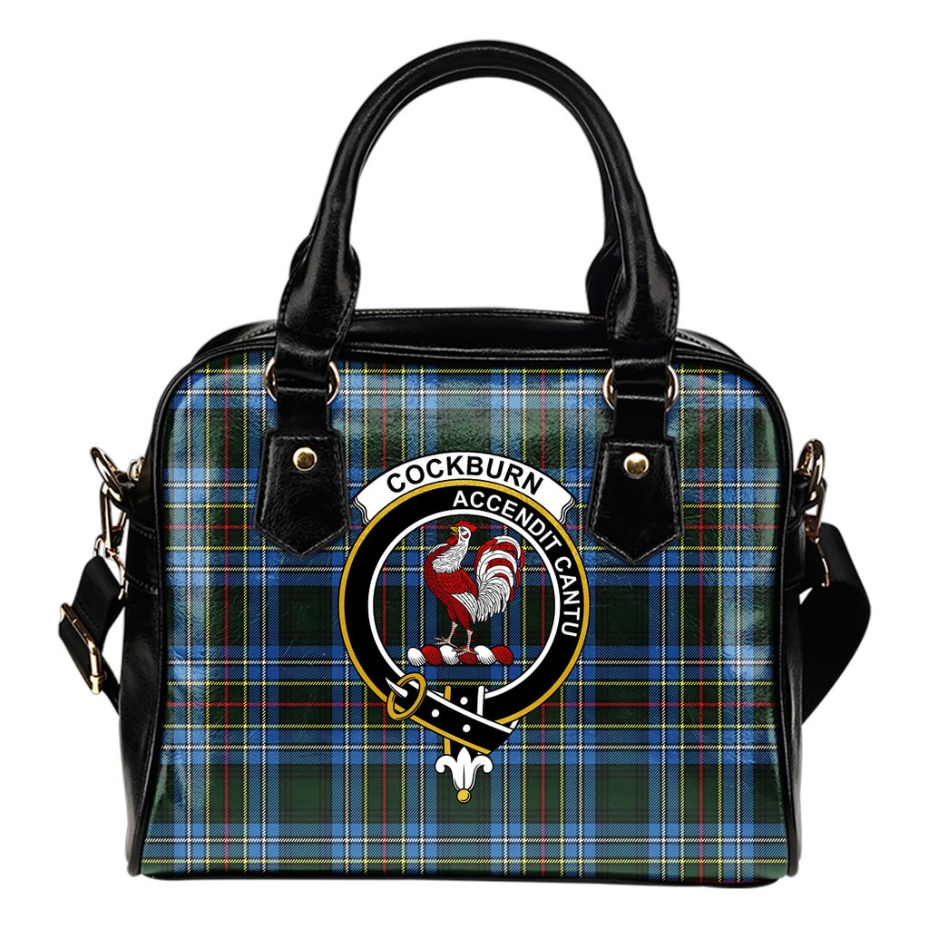 Cockburn Modern Tartan Crest Shoulder Handbags