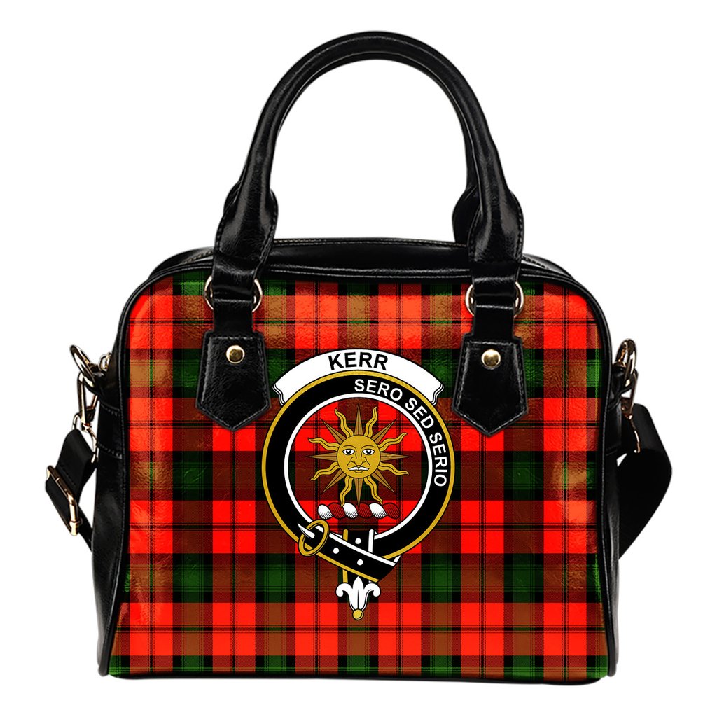 Kerr Modern Tartan Crest Shoulder Handbags