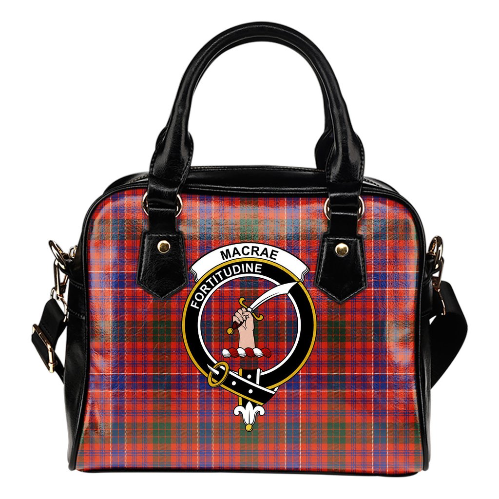 MacRae Ancient Tartan Crest Shoulder Handbags