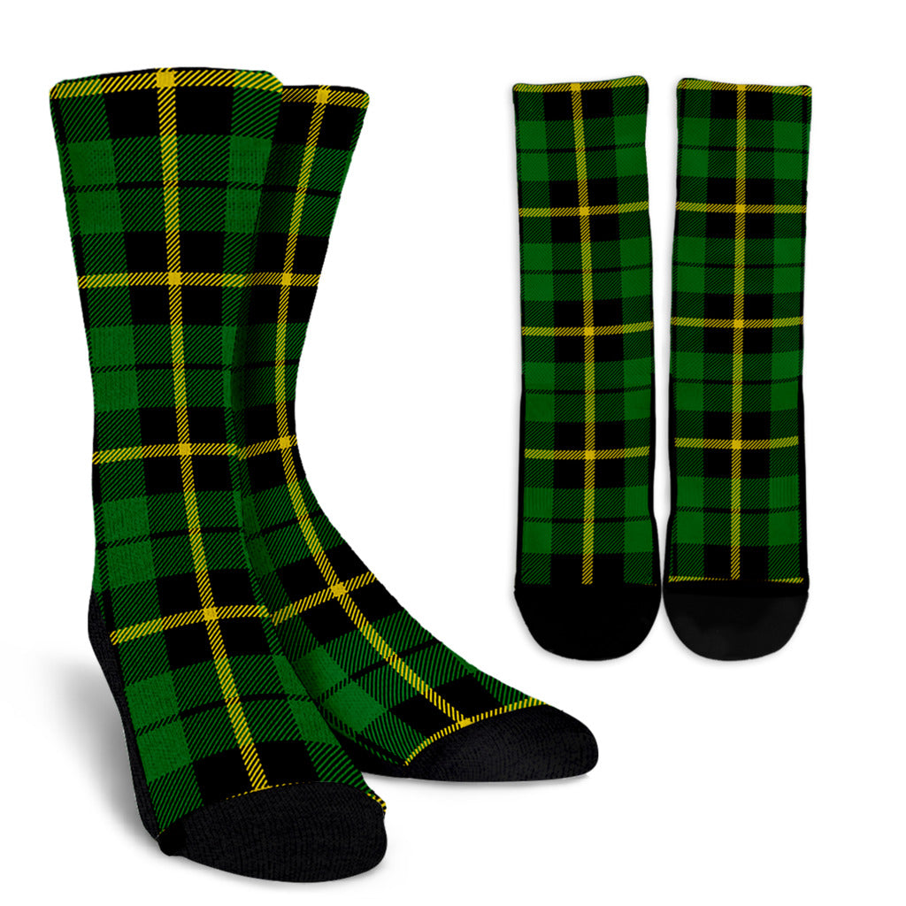 Wallace Hunting - Green Tartan Crew Socks SP