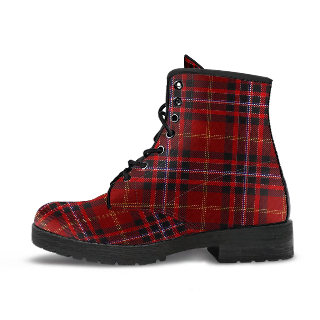 Brim - DeForest of Balvaird Castle Tartan Leather Boots