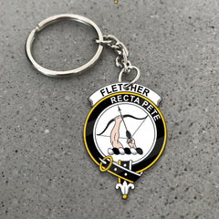 Fletcher Crest Keychain