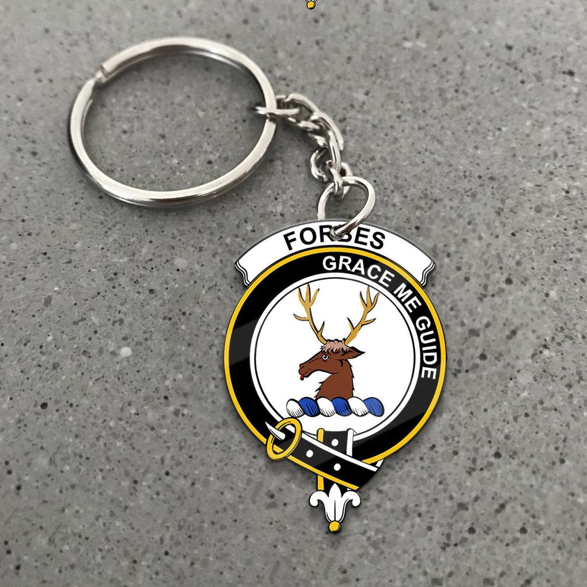 Forbes Crest Keychain