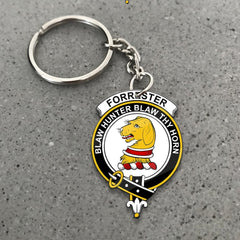 Forrester Crest Keychain