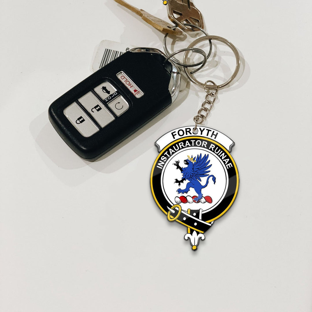 Forsyth Crest Keychain