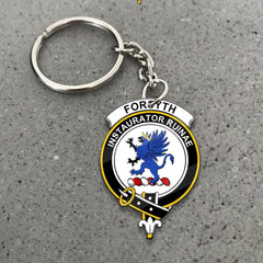 Forsyth Crest Keychain